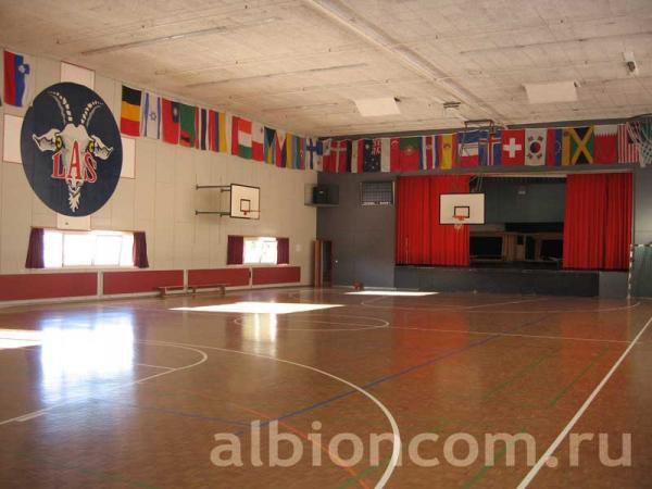 Образование в Швейцарии. Leysin American School. Спортзал