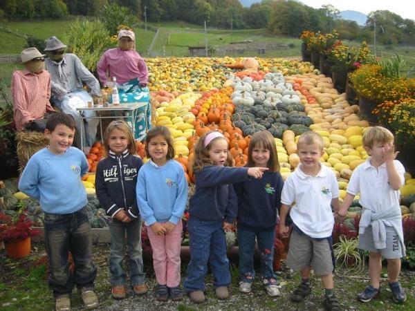 Обучение в Швейцарии. Школа-пансион Pre-Fleuri. Урок на природе