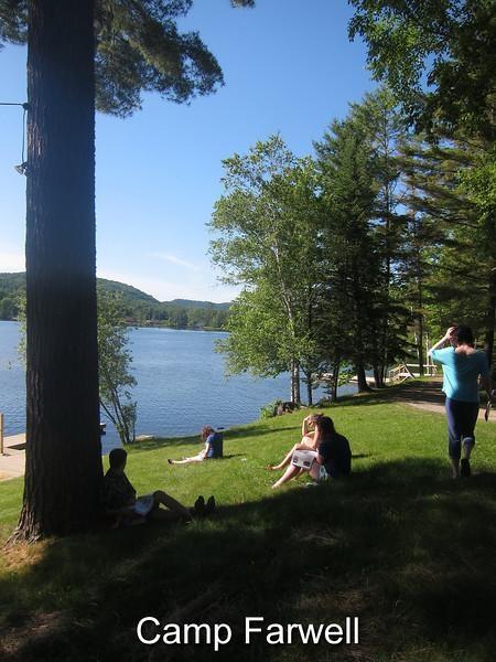 Летний лагерь для девочек в США - Camp Farwell. Отдых на воде.